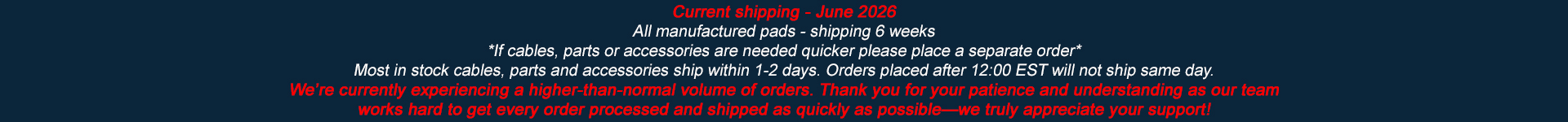Shipping Times