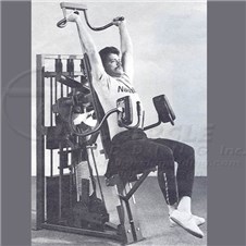Nautilus double hotsell shoulder machine