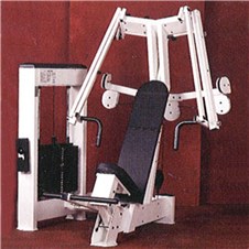 ウエイトトレーニング TROTTER Galileo Chest Press 103kg Trotter Galileo incline chest press w/ stack weights. | GovDeals