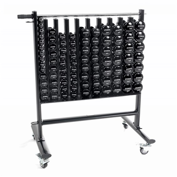 Power Systems Premium Dumbbell Storage Rack with 44 pairs of Neoprene ...