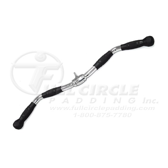 28" Revolving Curl Bar with Ergo Grips Full Circle Padding