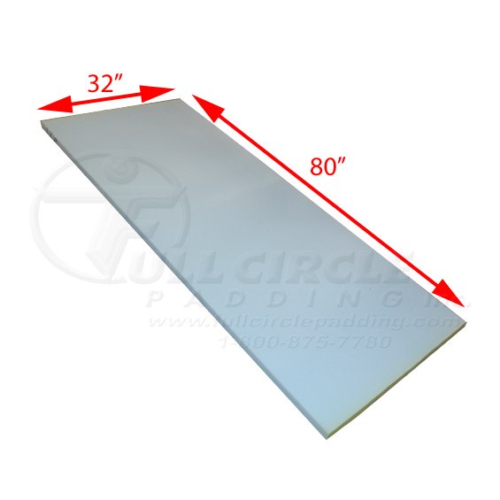 Sheet of 11/2" Urethane Foam 1F915SHEET Full Circle Padding