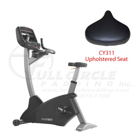 Bike Seat Pad with Black Vinyl and Four 5/16" x 1" Hex Head Bolts