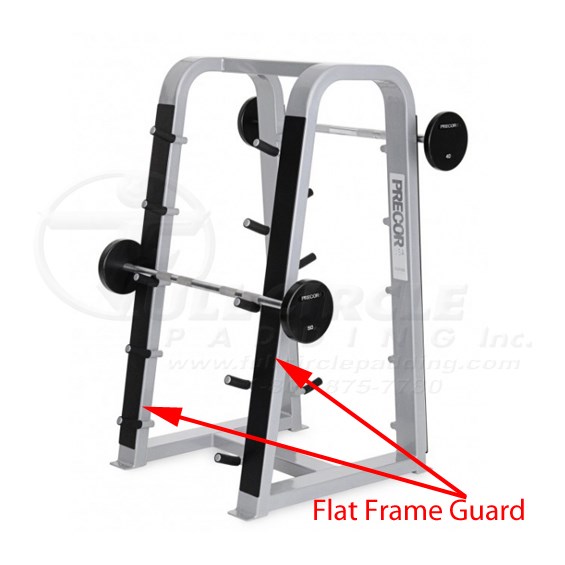 808BarbellRackFlatGuard