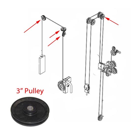 88003inchpulley