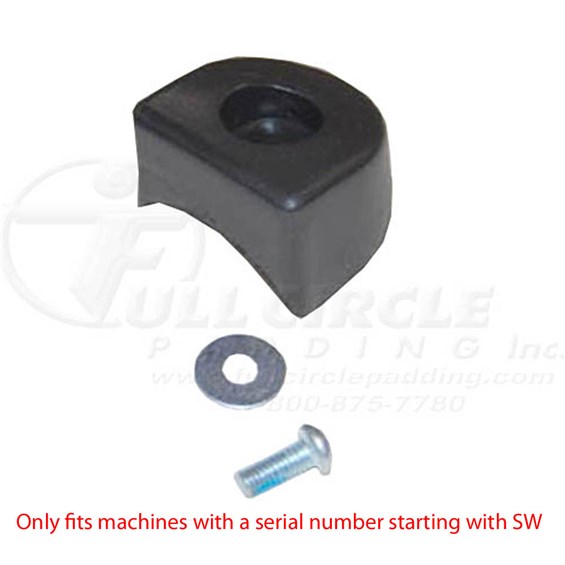 Rail Bumpers with Hardware Version 1 Full Circle Padding