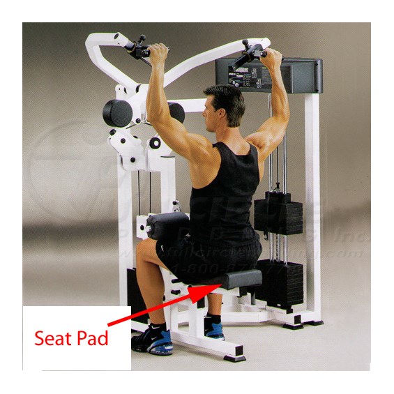 AP4500RotaryLatPulldownSeat