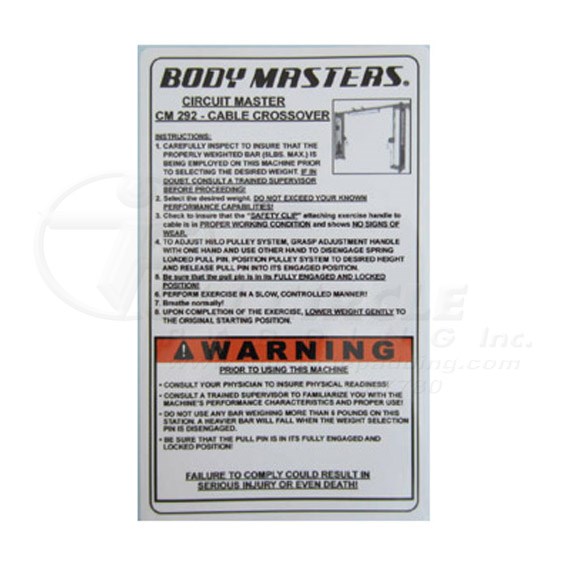 BM430Decal