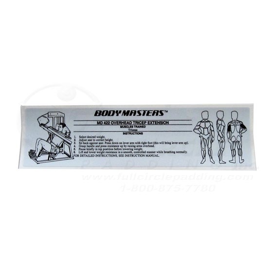 BM439Placard