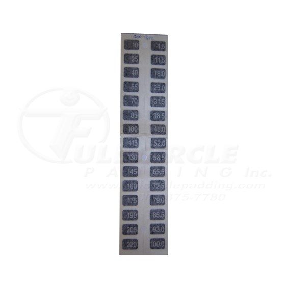 CYW330WeightDecal