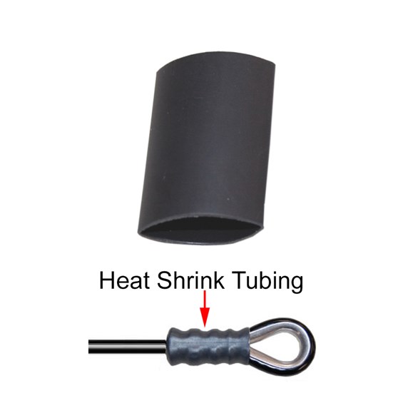 HeatShrink Tubing for 3/16" Sleeves Full Circle Padding