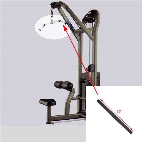 1" x 19" Closed End PVC Grip GRP13119PVC Full Circle Padding