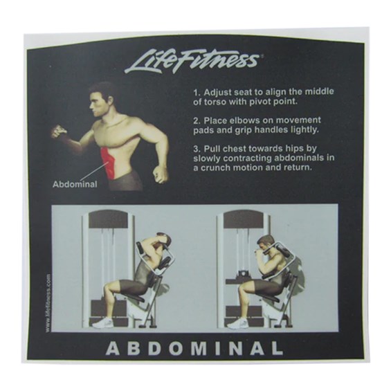 LF170-FZAB-Abdominal-Instruction-Decal