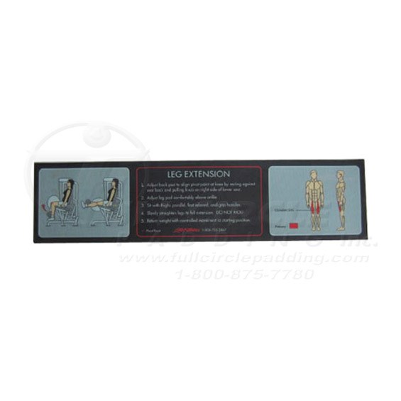 LF435Placard