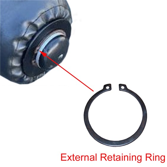 External Retaining Ring Full Circle Padding