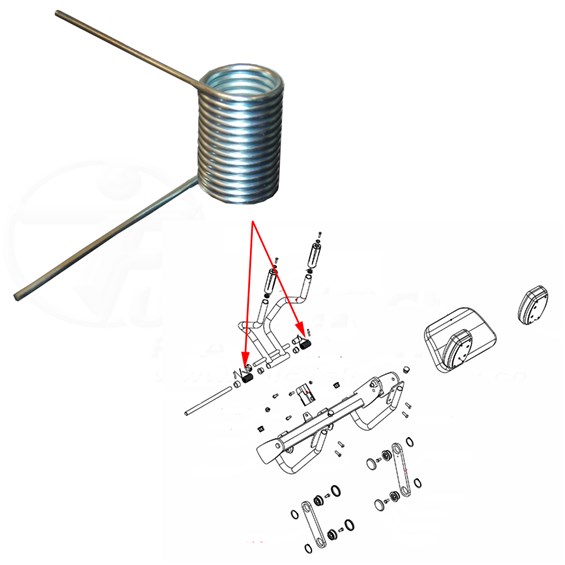 Torsion Spring NA620 | Full Circle Padding