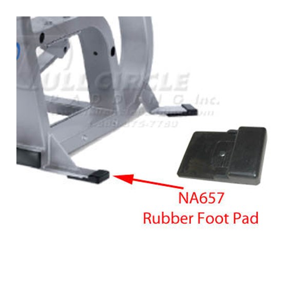 Rubber Foot Pad NA657 Full Circle Padding
