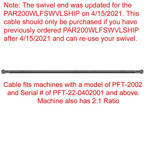 PAR200NSSHIP-Cable