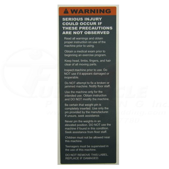 PRE334WarningDecals