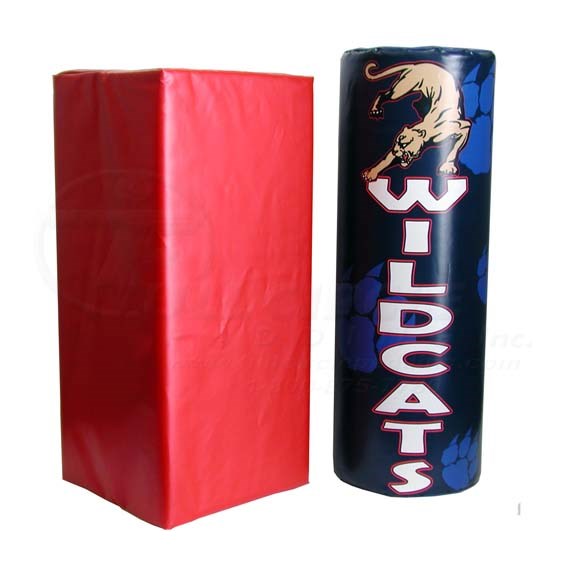 Post pads full circle padding