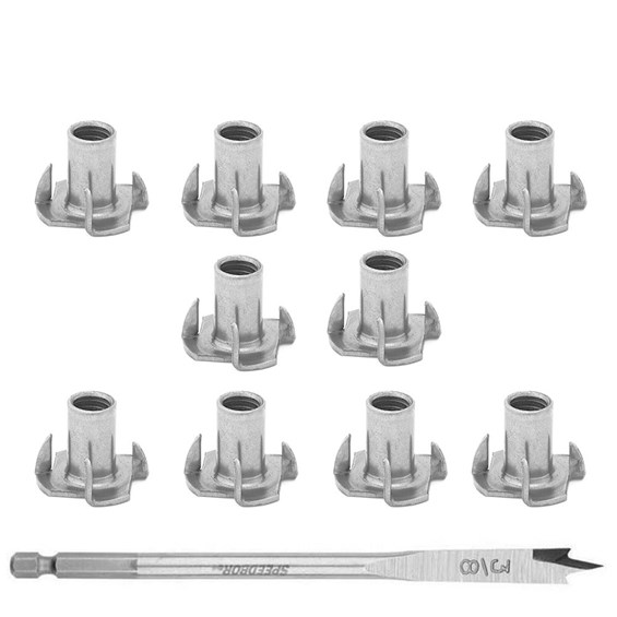 M8 TNut Kit Full Circle Padding