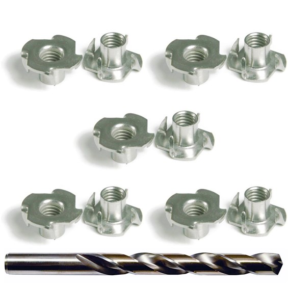 M10 TNut Kit TL234 Full Circle Padding