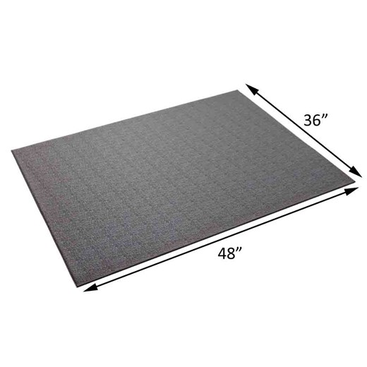 36 x 48 x 1 4 Heavy Duty Closed Cell Vinyl Foam Equipment Mat Residential Use Full Circle Padding