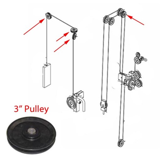 88003inchpulley