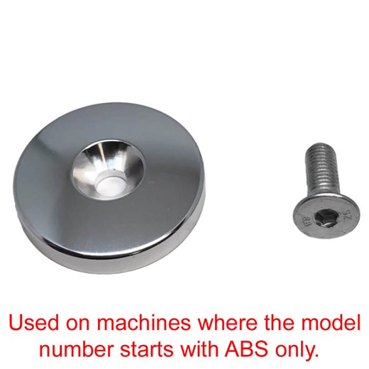 Aluminum Roller End Cap and Bolt Full Circle Padding
