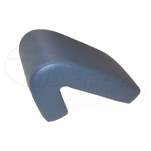 Hyperextension Thigh Pad with Two 5/16" x 11/4" Hex Head Bolts Full