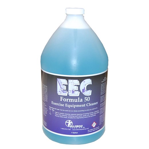 Exercise Equipment Cleaner Formula 50 1 gallon CLEEC1 Full Circle Padding