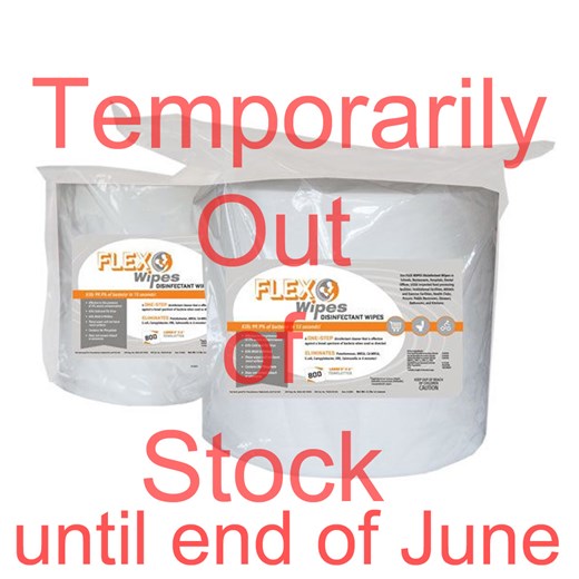 Kleen Machine Flex Wipes Disinfectant Wipes 2 Refills Full Circle