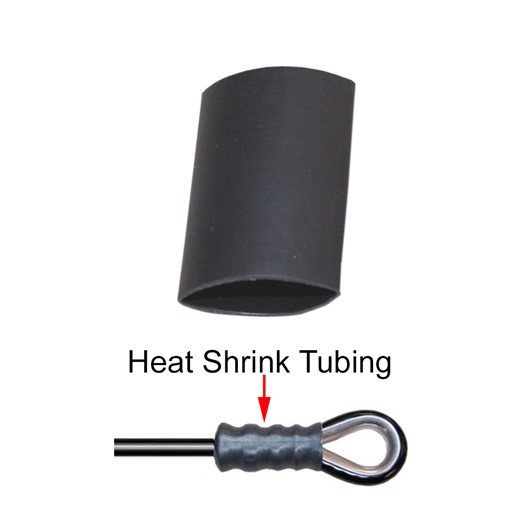 HeatShrink Tubing for 3/16" Sleeves Full Circle Padding