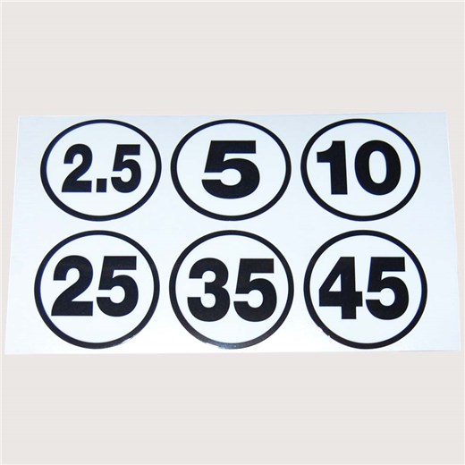 FW160A-Olympic-Weight-Plate-Sticker-Set