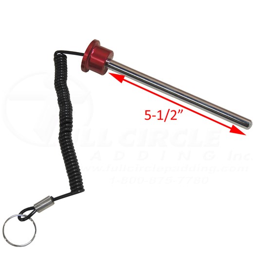 Quick Release MAGNETIC Pins 3/8 Dia 5-1/2" LockingWeight STACK Selector Keys 