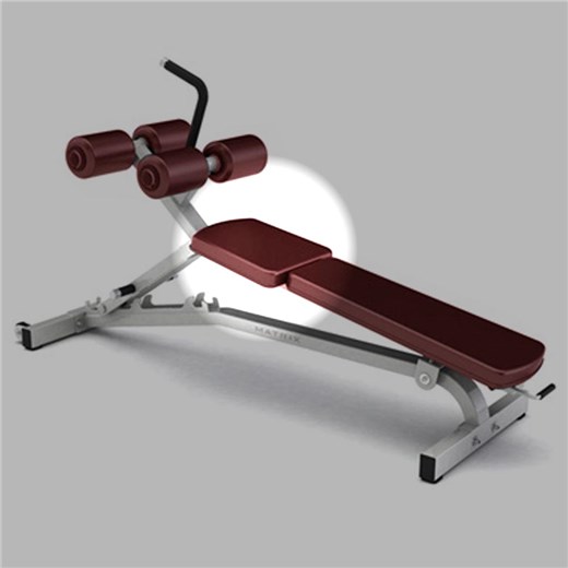 G1-FW152-Adjustable-Decline-Seat-Red