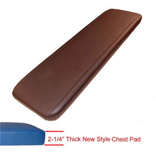 Chest Pad with Four M10 x 30mm Hex Head Bolts Full Circle Padding