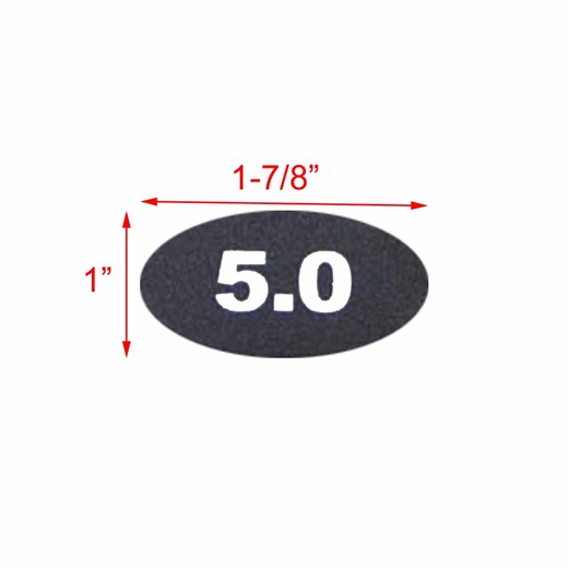 Dumbbell Rack Sticker Set | Full Circle Padding