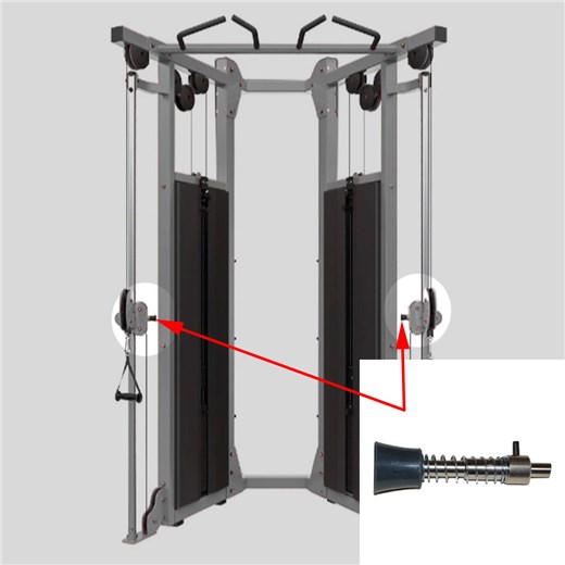 HDLDAP-Dual-Adjustable-Pulley-LF801