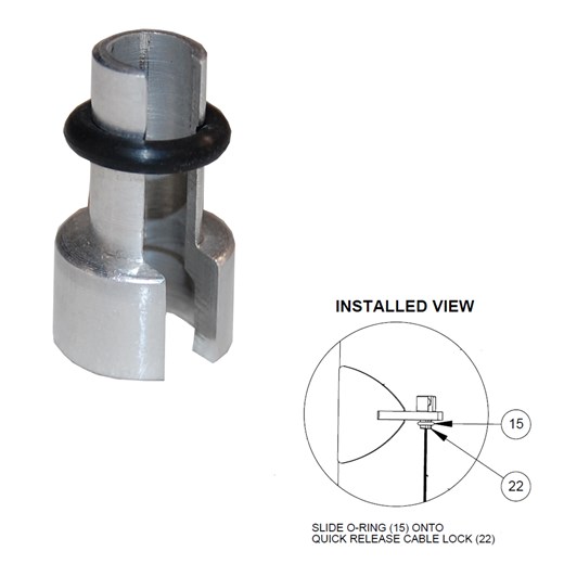 HT457-Quick-Release-Cable-Lock-Diagram