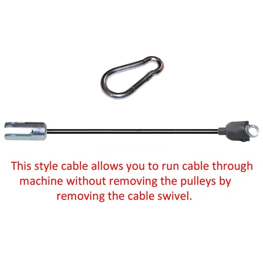FTS Glide Cable with Swivel Full Circle Padding