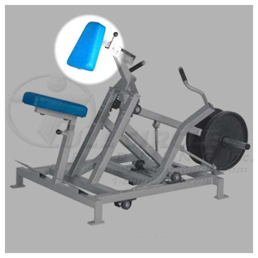 Chest Pad FL132 Full Circle Padding