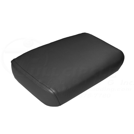 Chest Pad in Textured Black with Two M10 x 30mm Hex Head Bolts Full