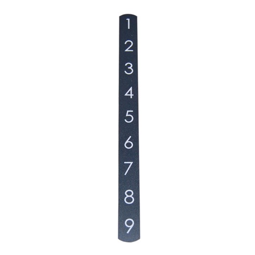 Signature Seat Height Adjustment Sticker 1-9 | Full Circle Padding