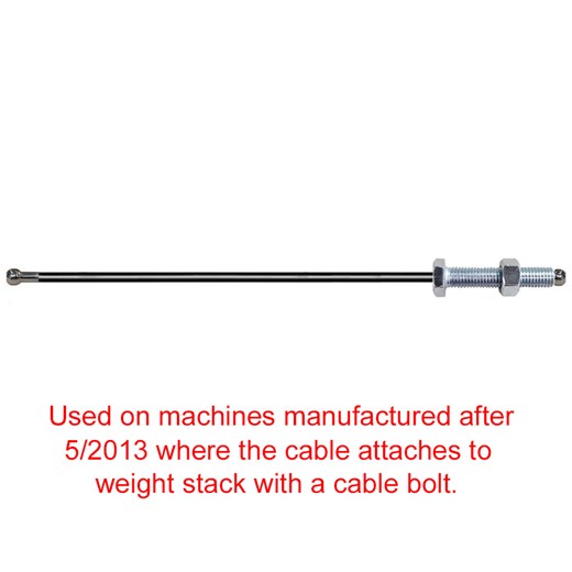 G7 S75 Abductor G7 S74 Adductor Weight Stack Cable Manufactured after 5 2013