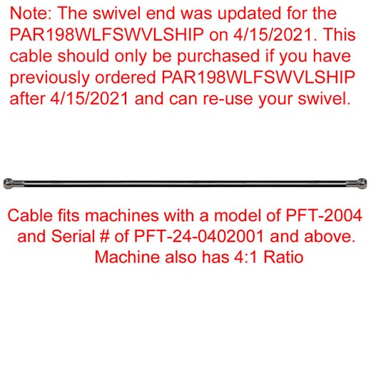 PAR198NSSHIP-Cable