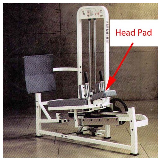PL2800LegPressHead