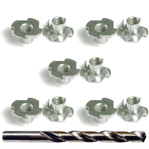 M10 TNut Kit TL234 Full Circle Padding