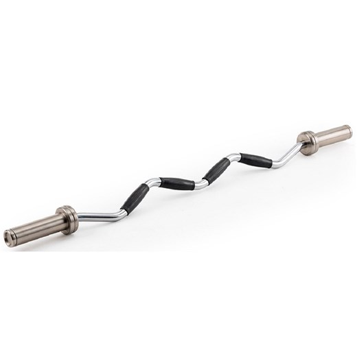 YK32030-DS-Olympic-Curl-Bar-with-Rubber-Grips