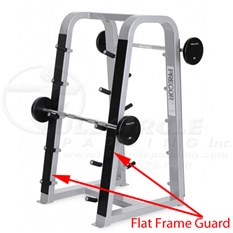 808BarbellRackFlatGuard